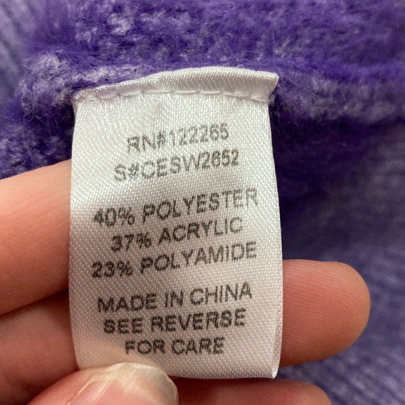 Purple Star Sweater for Women - Picture 3 of 7